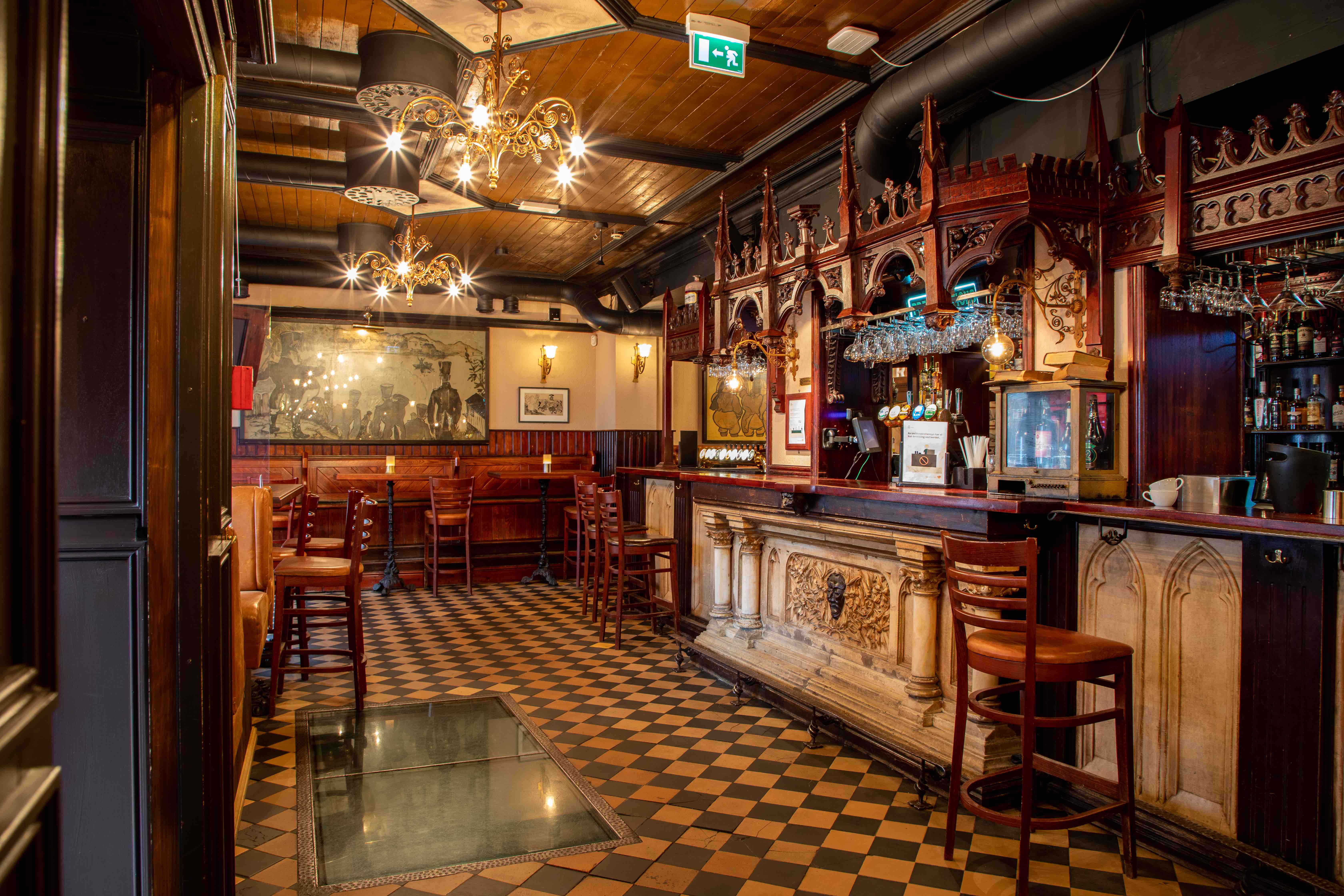 The new bar in Den Gamle Major