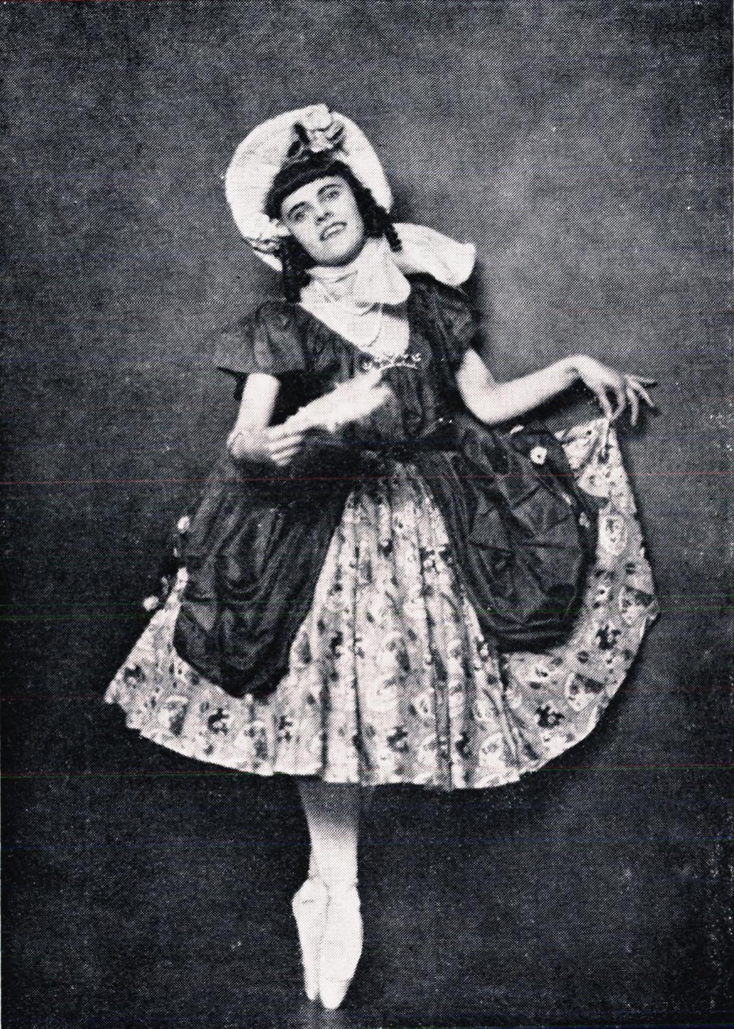 Astrid Christensen as a young ballet dancer