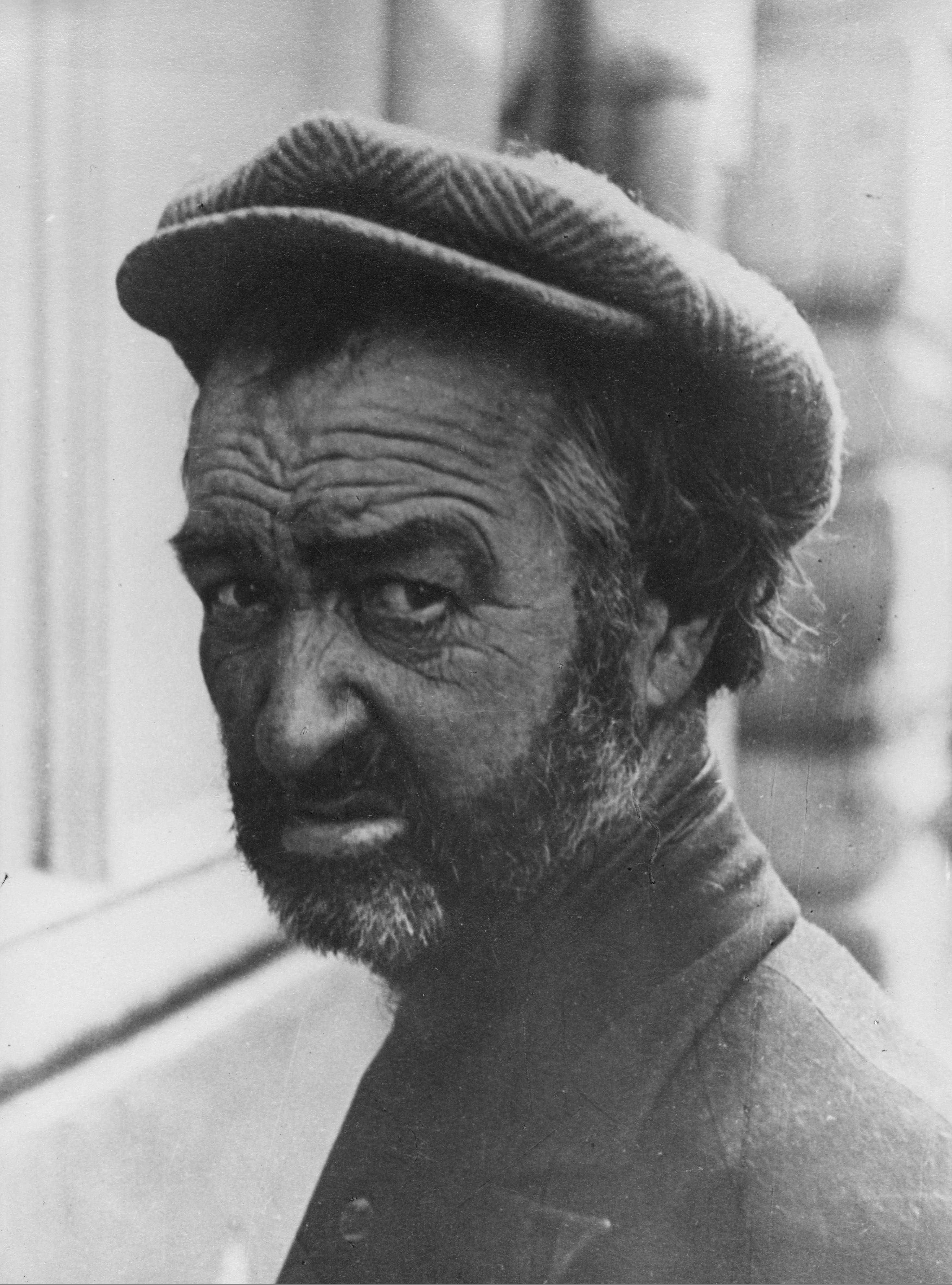 Portrait of the city character "Luse-Frantz"